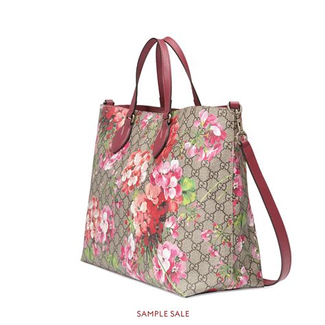 gucci floral tote bag|Gucci unisex tote.